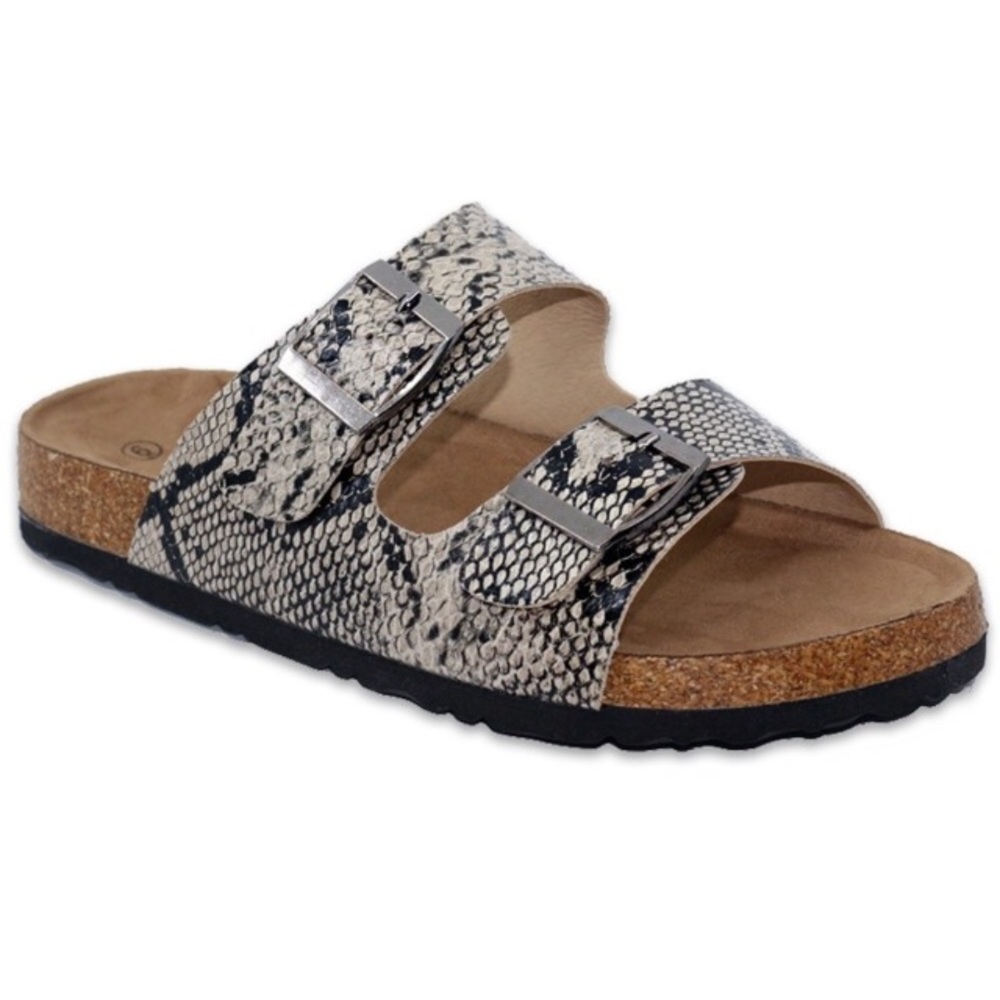 Size 7 left Everglades Birk Snake Sandals - Picture 2 of 8